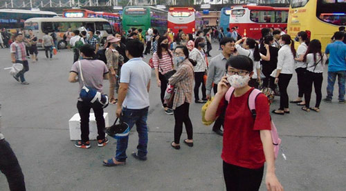 Bến xe khách, sân bay sẵn sàng phục vụ người dân dịp Tết Nguyên đán