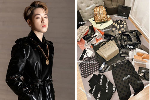 Đức Phúc khoe "thành quả" cả đống đồ hiệu vừa sắm đi chơi Tết, đếm sơ sơ đã đến cả nửa tỷ đồng!