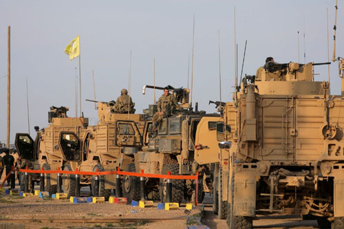 Mỹ triển khai xe chở vũ khí đến mỏ dầu Syria