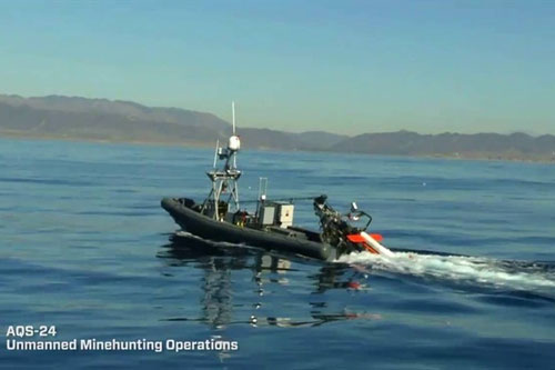 Sợ thủy lôi Iran, Hải quân Mỹ đưa "sát thủ" chống mìn đến Trung Đông