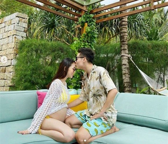 Joyce Phạm- con gái đại gia Minh Nhựa khoe loạt ảnh bầu bí vượt mặt diện bikini vẫn quyến rũ hết phần người khác  - Ảnh 3.