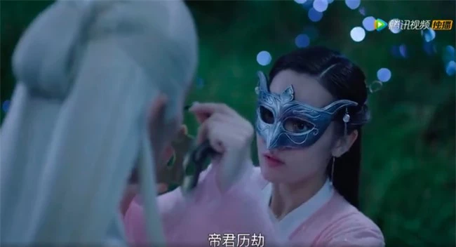 Nhạc phim siêu ngọt của "Tam sinh tam thế Chẩm thượng thư", Cao Vỹ Quang - Địch Lệ Nhiệt Ba hôn môi trên cầu  - Ảnh 6.
