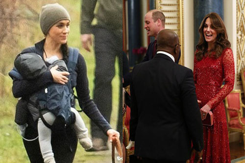 Trong khi em dâu lúng túng chăm sóc con, Công nương Kate tỏa sáng như nữ thần trong sự kiện mới nhất