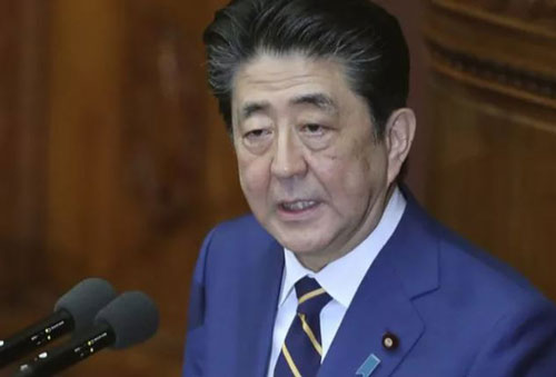 Thủ tướng Nhật Bản Abe Shinzo. (Ảnh: AP)