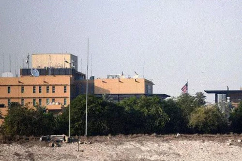 Đại sứ quán Mỹ tại Iraq. (Ảnh: EPA)