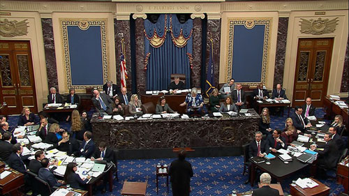 Tranh luận nảy lửa trong phiên xét xử Tổng thống Trump đầu tiên tại Thượng viện