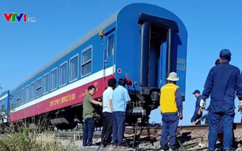 Đường sắt Bắc - Nam hoạt động bình thường trở lại sau sự cố tàu SE7