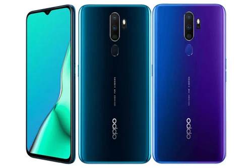 Oppo A9 2020 (6,99 triệu đồng xuống 5,99 triệu đồng).