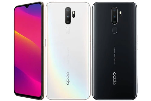 Oppo A5 2020. Phiên bản 64 GB giảm từ 4,29 triệu đồng xuống 3,99 triệu đồng. Phiên bản 128 GB từ 5,29 triệu đồng xuống 4,99 triệu đồng.