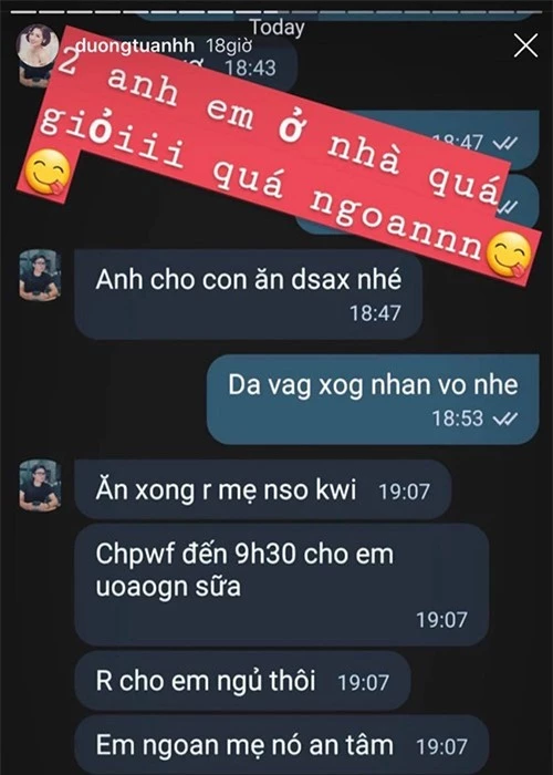 A hau Tu Anh khoe chong cham con cuc kheo, chieu vo het muc-Hinh-10