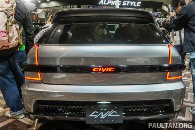 Can canh Honda Civic “hang doc” tai Tokyo Auto Salon 2020-Hinh-6