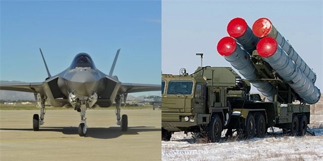 Lá chắn S-400 của Nga bắt bài tiêm kích tàng hình F-35 của Mỹ? - 1