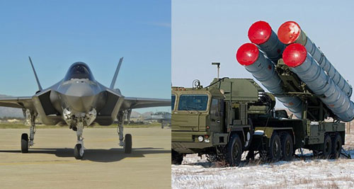Lá chắn S-400 của Nga "bắt bài" tiêm kích tàng hình F-35 của Mỹ?