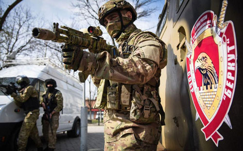 Tiết lộ đơn vị bí mật của Lực lượng đặc nhiệm Nga