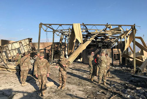 Ông Trump xác nhận lính Mỹ bị thương trong vụ Iran tấn công tên lửa