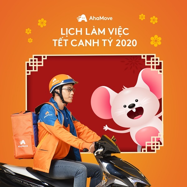 Grab, Ahamove tuyên bố giao hàng xuyên Tết, cận Tết cước tăng gấp rưỡi vẫn khó gọi ship