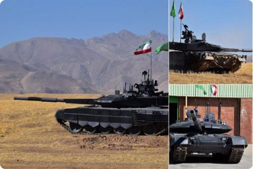 Báo Mỹ: Xe tăng khủng của Iran là bản sao T-90