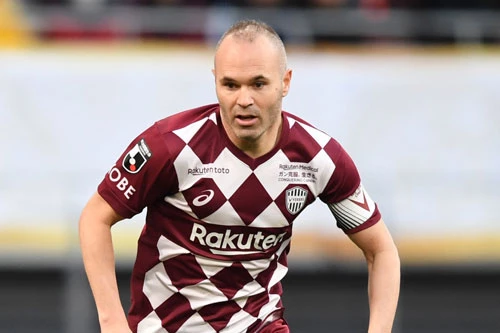 5. Andres Iniesta (Vissel Kobe, mức thu nhập: 32,5 triệu USD).