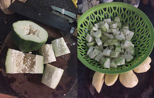 Bầu vượt mặt 8 tháng nhưng suốt ngày được mẹ chồng mua đu đủ xanh về nấu, chồng vô tâm phán câu xanh rờn "đừng ăn là được"