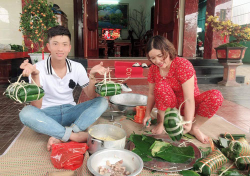 Văn Đức, Đình Trọng tưng bừng đón Tết