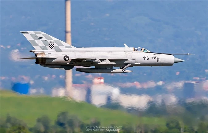 Viet Nam da bo tu lau, gio Croatia moi chiu thay tiem kich MiG-21-Hinh-4