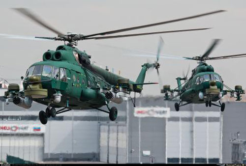 Nga nhận trực thăng chống đạn