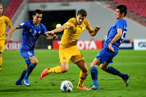 Đánh bại U23 Uzbekistan, U23 Australia giành vé dự Olympic 2020