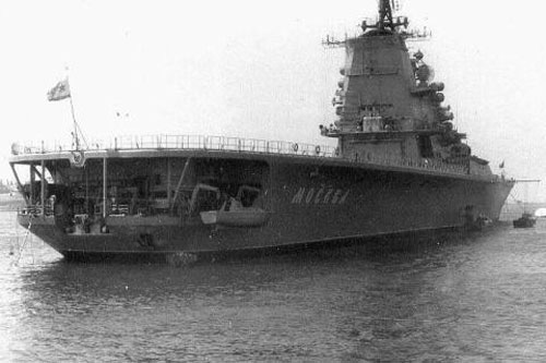 Đức đánh giá cao dự án tàu sân bay của Nga