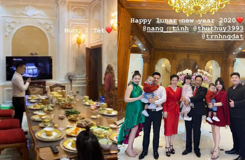 "Cô dâu 200 cây vàng" hé lộ hình ảnh bên trong lâu đài 7 tầng ở Nam Định, bàn ăn với bát đũa nhìn như giác vàng loá cả mắt