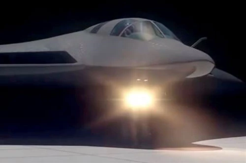 Đồ họa máy bay ném bom chiến lược tương lai PAK DA của Nga