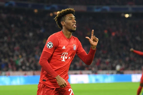 Tiền đạo: Kingsley Coman (Bayern Munich, 1996).