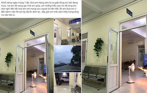 Em hàng xóm bị co giật vào rạng sáng ngày mùng 1 Tết và hành động của nam thanh niên khiến nghìn người "thả tim"