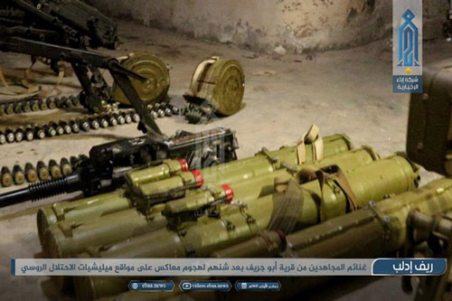 Quân đội Syria để mất tên lửa chống tăng 9K111 vào tay phiến quân