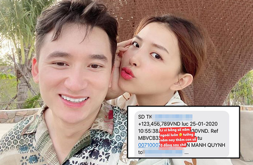 Giản dị về quê ăn Tết nhưng Phan Mạnh Quỳnh lại mạnh tay lì xì 123.456.789 đồng cho bạn gái: Bạn trai nhà người ta là đây!