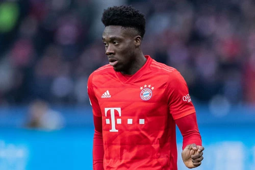 Hậu vệ trái: Alphonso Davies (Bayern Munich, 19 tuổi, giá trị chuyển nhượng: 25 triệu euro).