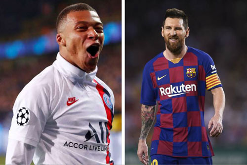 Top 10 tiền đạo đắt giá nhất thế giới: Messi đứng thứ 7