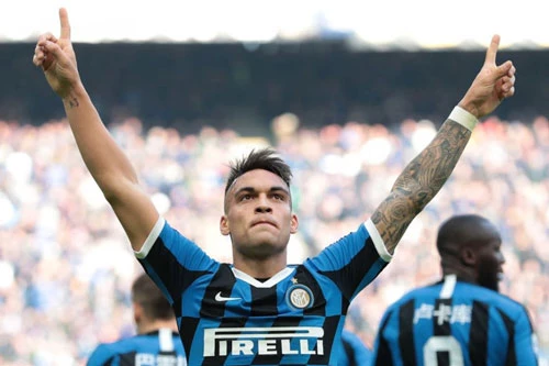 7. Lautaro Martinez (Inter Milan, 11 bàn).