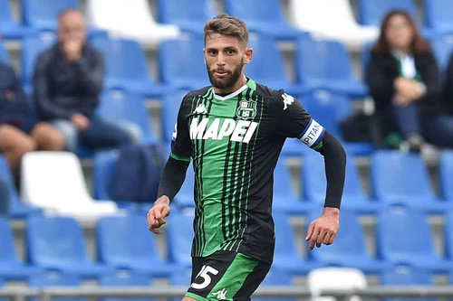 =8. Domenico Berardi (Sassuolo, 9 bàn).