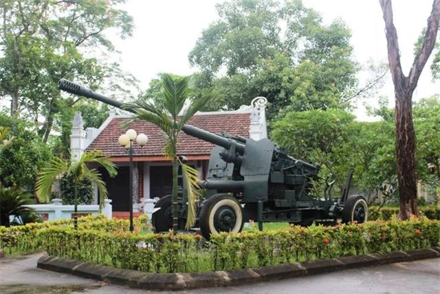 Nòng pháo mà cán bộ, công nhân Nhà máy Dệt Nam Định đã từng bắn hạ vô số máy bay địch
