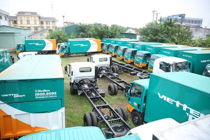 Viettel Post dự kiến sẽ xã hội hóa hoạt động giao nhận hàng hóa bằng xe tải.
