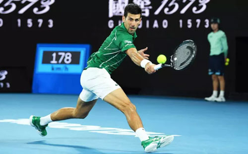 Australia mở rộng 2020: Djokovic tiến vào bán kết chạm trán Federer