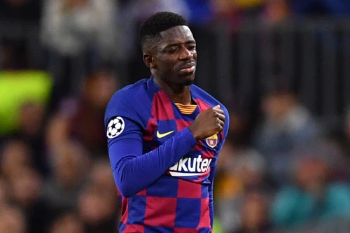 2. Ousmane Dembele (Barcelona, giá trị hiện nay: 75 triệu euro, mức rớt giá: 25 triệu euro).