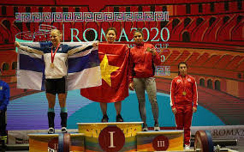 World Cup cử tạ thế giới Roma 2020: Việt Nam giành 10 HCV