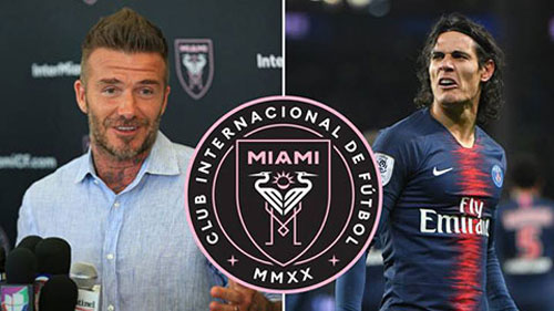 Beckham muốn đưa Cavani về đội bóng của mình