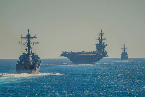 Hành quân 10 tháng không nghỉ, tàu sân bay Mỹ lập kỷ lục của thế kỷ 21