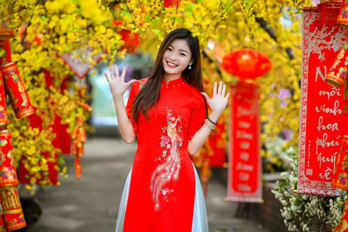 Á khôi Tài sắc Việt Nam rạng ngời chào đón mùa Xuân