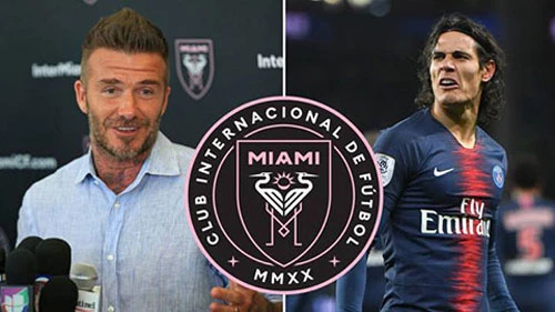 Beckham được cho là có lợi thế để mang Cavani về Inter Miami của mình