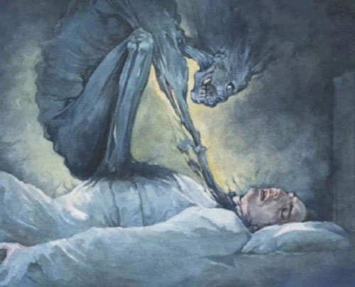 Rợn tóc gáy "quái vật" huyền bí gây ra hiện tượng bóng đè