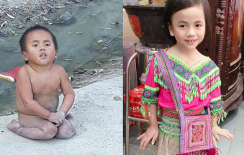 Hình ảnh mới nhất của Pàng - Em bé Mường Lát không có quần áo ngồi bệt giữa trời giá rét trong ngày đầu năm Canh Tý