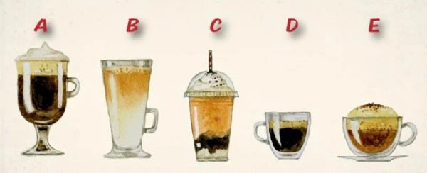 Nếu được chọn, bạn muốn uống ly nước nào dưới đây?